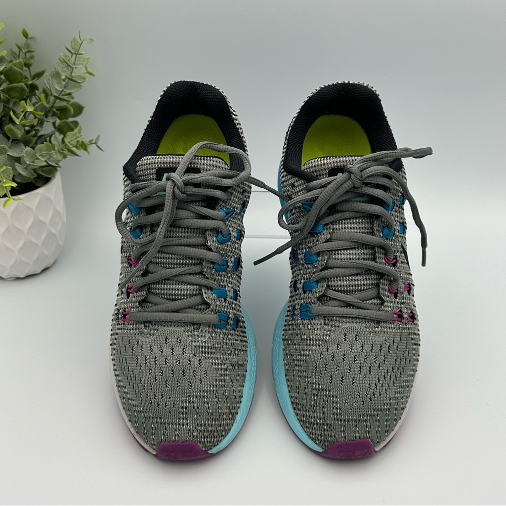 Nike Women’s Zoom Structure 19 Gray Running Shoes Athletic Sneakers Size 7.5 - Picture 5 of 11